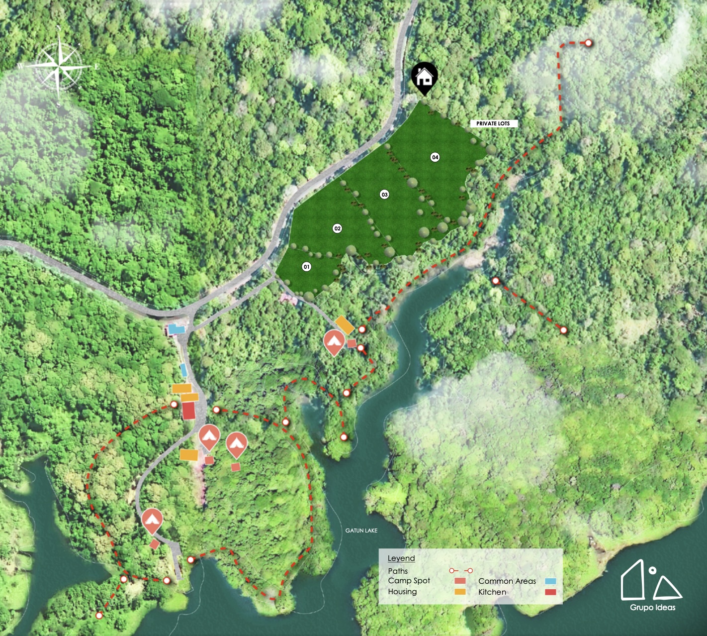 Jungle Eco Reserve Map